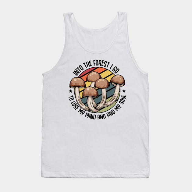 Mushroom Fungal Tank Top by Lumio Gifts